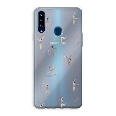 Dancing #3: Samsung Galaxy A20s Transparant Hoesje