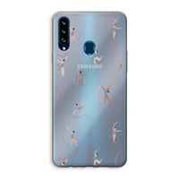 Dancing #3: Samsung Galaxy A20s Transparant Hoesje