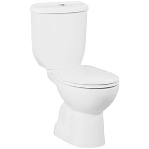 Toiletpot Staand Boss & Wessing Sedef Met Bidet Onder Aansluiting Wit Boss & Wessing