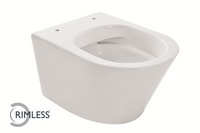 Wiesbaden Vesta-Junior hangend toilet compact rimless, wit