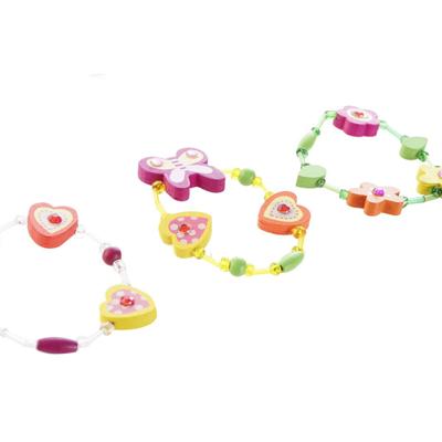 Armband DKD Home Decor Multicolour Blommor Kinderen