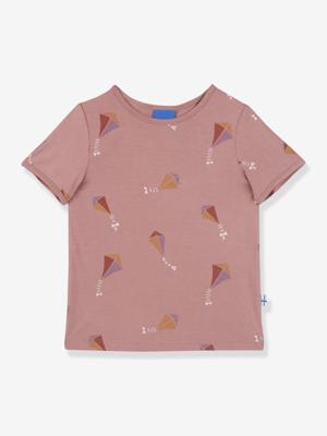 T-shirt voor meisjes met UV-bescherming ILTA SUN FINKID perzik