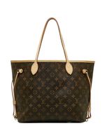 Louis Vuitton Pre-Owned 2008 pre-owned Neverfull MM shopper met monogram - Bruin - thumbnail