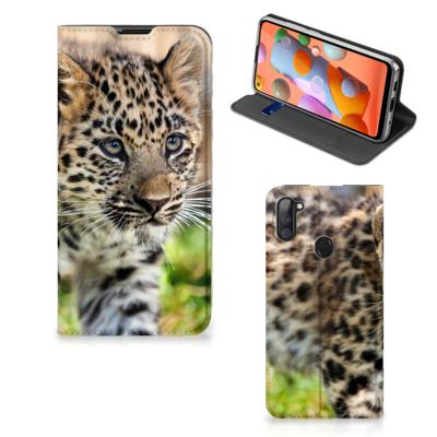 Samsung Galaxy M11 | A11 | Hoesje maken | Baby Luipaard Samsung Galaxy M11 | A11 | Hoesje maken | Baby Luipaard