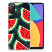 Alcatel 1S (2021) | Siliconen Case | Watermelons