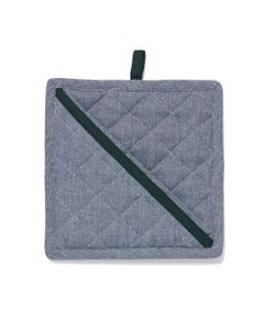 HEMA Pannenlap 21x21 Chambray Katoen Groen (groen)