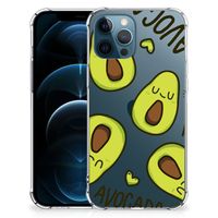 iPhone 12 | 12 Pro Stevig Bumper Hoesje Avocado Singing