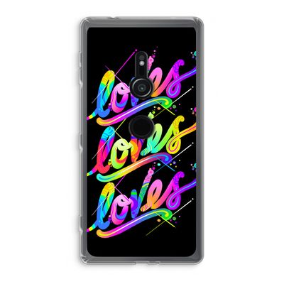 Loves: Sony Xperia XZ2 Transparant Hoesje