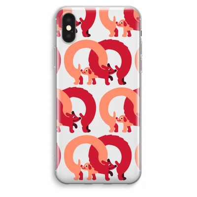Dogs: iPhone XS Max Transparant Hoesje