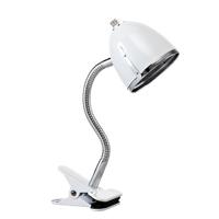 Lifetime knijplamp wit/chroom
