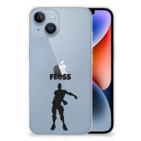 Apple iPhone 14 Telefoonhoesje met Naam Floss Apple iPhone 14 Telefoonhoesje met Naam Floss