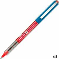 Boligrafo de tinta líquida Uni-Ball ROLLERBALL EYE OCEAN CARE 0,5 mm Rood (12 Stuks)