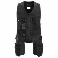 Heren Werkvest Snickers Workwear Zwart - Maat: L