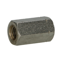 pgb-Europe PGB-FASTENERS | Verbindingsmoer DIN 6334 M16x48 A2 | 25 st 006334A00016000483