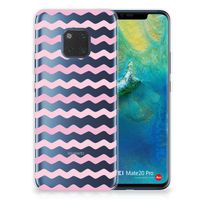 Huawei Mate 20 Pro TPU bumper Waves Roze