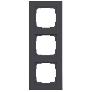 Opus 55 afdekraam 3 voudig Fusion antraciet mat 512.903.51