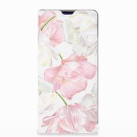 Samsung Galaxy S10 Plus Smart Cover Lovely Flowers - thumbnail