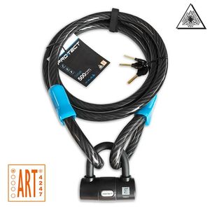 Pro-Tect slotkabel 2-ogen cobalt 20mm 5m art1* / vbv