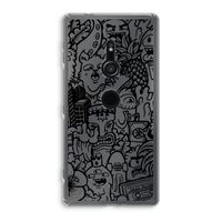 Vexx Black Mixtape: Sony Xperia XZ2 Transparant Hoesje
