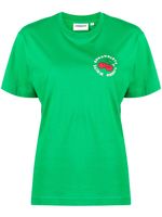 CHOCOOLATE t-shirt en coton à logo imprimé - Vert