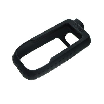 Fiets handheld code tabel schokbestendig silicone kleurrijke beschermende case voor Garmin GPSMAP66st/66s (zwart)