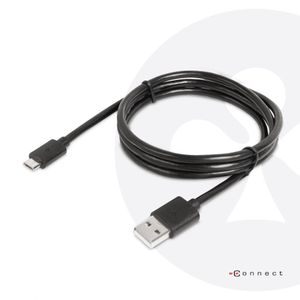 club3D USB-kabel USB 3.2 Gen1 (USB 3.0 / USB 3.1 Gen1) USB-A stekker, USB-micro-A stekker 1.00 m Zwart CAC-1408