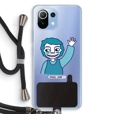 Zwaai: Xiaomi Mi 11 Lite Transparant Hoesje met koord