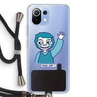Zwaai: Xiaomi Mi 11 Lite Transparant Hoesje met koord