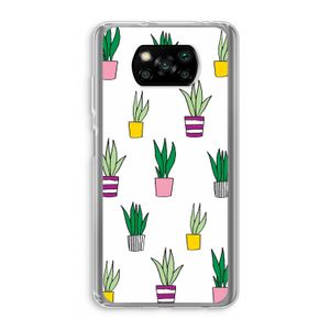 Sanseveria: Xiaomi Poco X3 NFC Transparant Hoesje