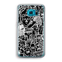 Vexx Black Mixtape: Samsung Galaxy S6 Transparant Hoesje