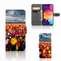 Samsung Galaxy A50 Hoesje Tulpen