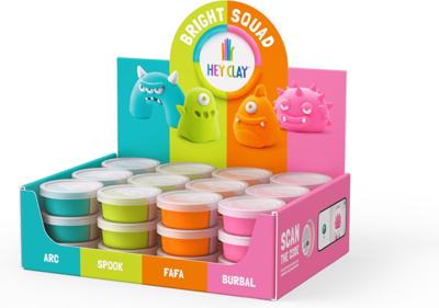 Hey Clay Limited edition Bright squad - 36 stuks