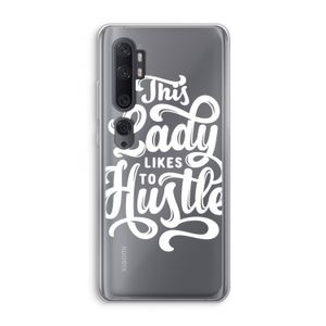Hustle Lady: Xiaomi Mi Note 10 Pro Transparant Hoesje