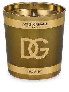 Dolce & Gabbana bougie parfumée Incenso - Or