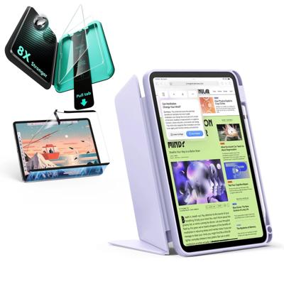 iPad 11" (A16, 2025) Flip Transformation Bundle - Light Purple