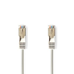 CAT5e SF/UTP-Netwerkkabel | RJ45 Male - RJ45 Male | 5,0 m | Grijs