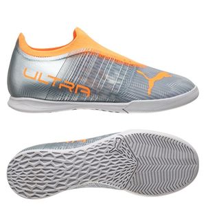 PUMA Ultra 3.4 Laceless IT Instinct - Zilver/Oranje Kinderen