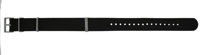 Horlogeband Seiko SPB239J1 / 6R35-00P0 / L0N3013J0 Onderliggend Nylon/perlon Bruin 20mm