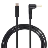 USB-C/type-C naar 4 0 x 1.7 mm laptop voeding oplaadkabel kabel lengte: ongeveer 1.5 m