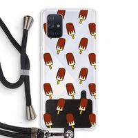 Yummy: Samsung Galaxy A71 Transparant Hoesje met koord
