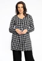 Yoek Tuniek met V-hals BETA | Zwart | Maat 58/60