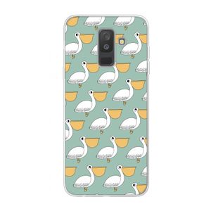 Pelican: Samsung Galaxy A6 Plus (2018) Transparant Hoesje