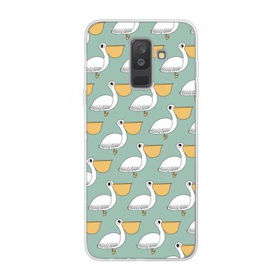 Pelican: Samsung Galaxy A6 Plus (2018) Transparant Hoesje