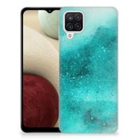 Smartphone hoesje Samsung Galaxy A12 Painting Blue