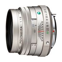 Pentax HD FA 77mm f/1.8 Limited K-mount objectief Zilver - thumbnail