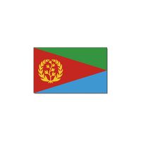 Gevelvlag/vlaggenmast vlag Eritrea 90 x 150 cm   -