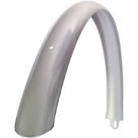 Achterspatbord 28" Transport Urban kort breed zilver