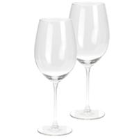 Wijnglazen - 16x stuks - glas - 540 ml - rode wijnglazen Wijnglazen - 16x stuks - glas - 540 ml - rode wijnglazen