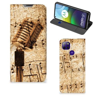Motorola Moto G9 Power Stand Case Bladmuziek Motorola Moto G9 Power Stand Case Bladmuziek