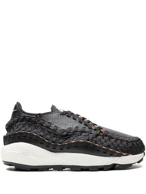 Nike baskets Air Footscape Woven Premium 'Black Croc' - Noir